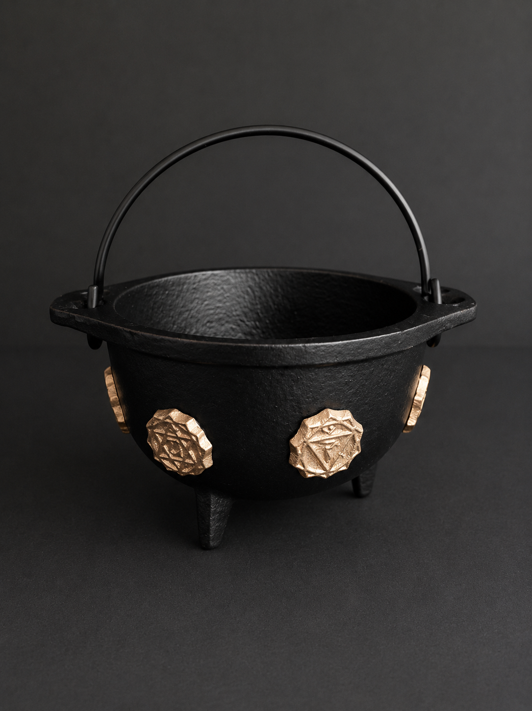 Midnight Hearth Ritual Cauldron