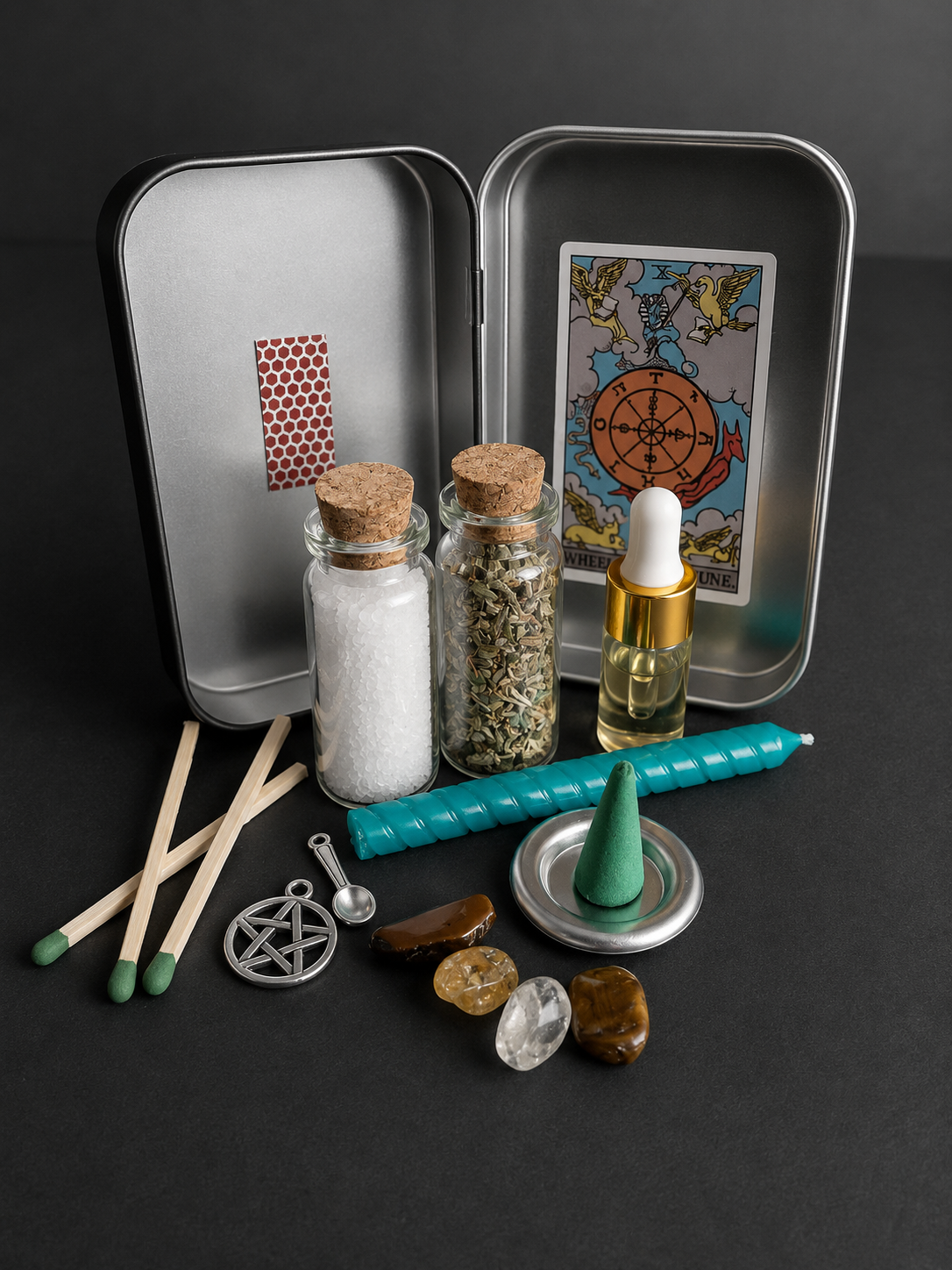Wheel of Fortune Travel Altar Kit