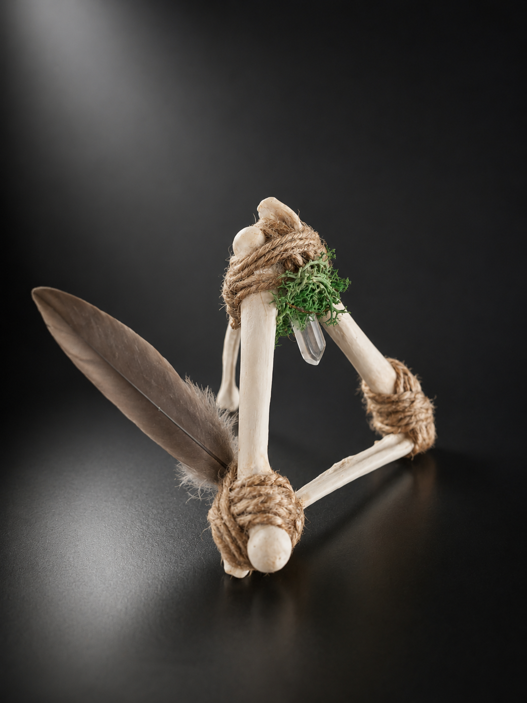 Forest Guardian Bone Talisman