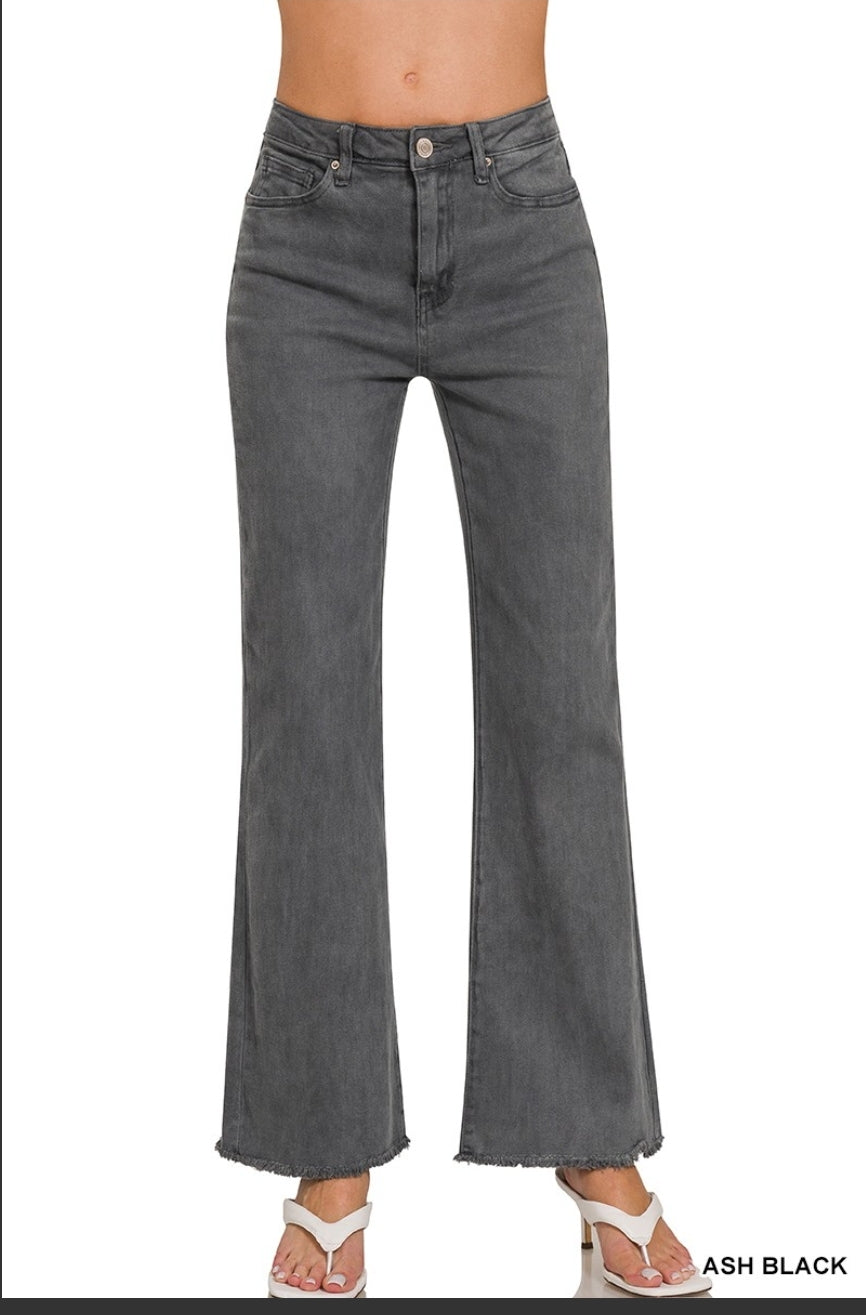Acid Wash ZENANA Pants