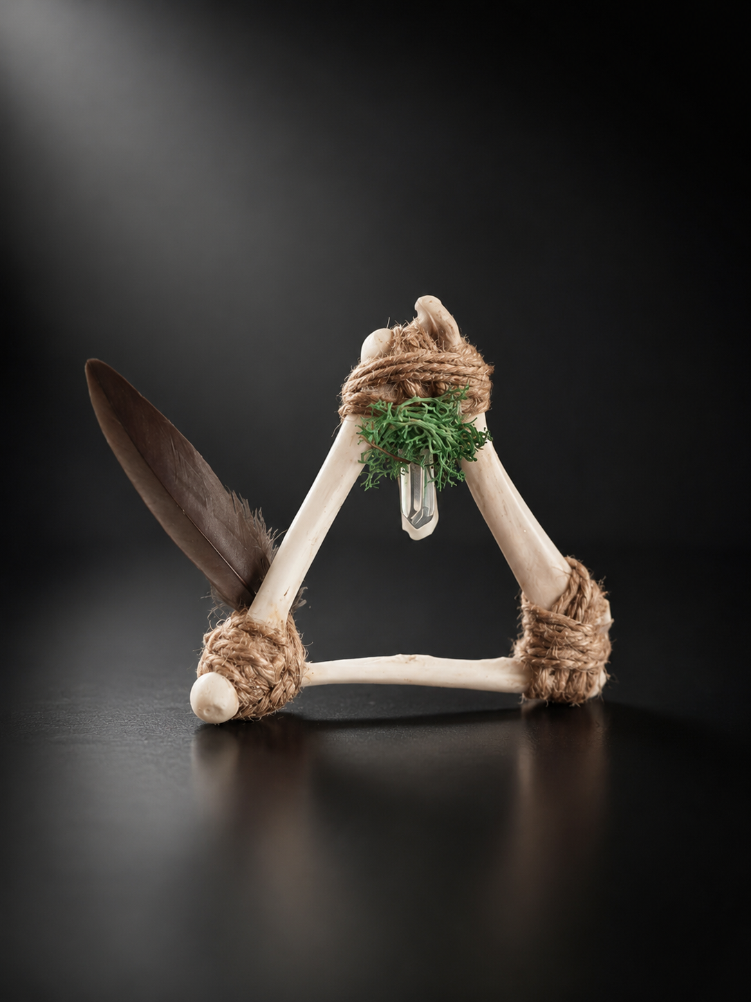 Forest Guardian Bone Talisman