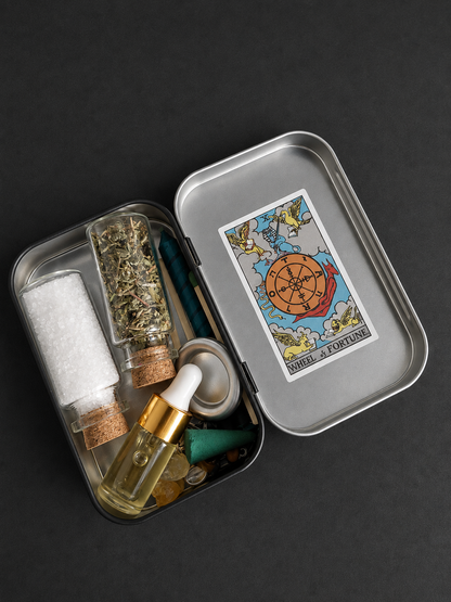 Wheel of Fortune Travel Altar Kit