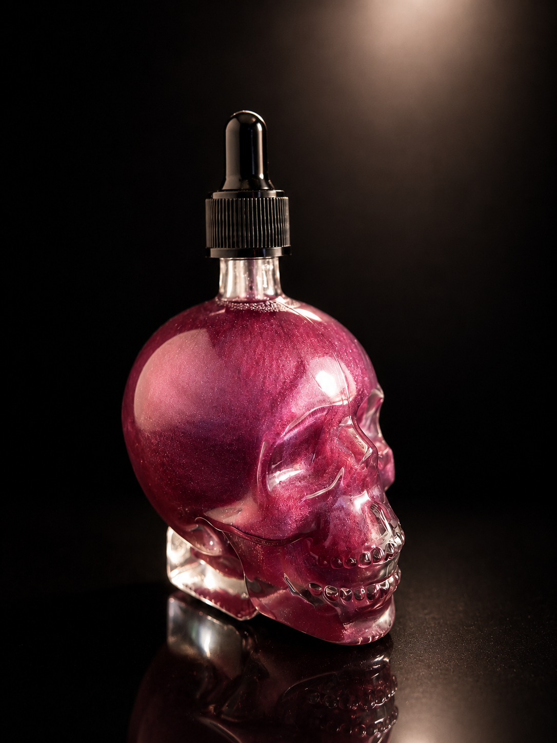 Lilith Luxury Body Oil – 3.4 oz Skull Dropper Bottle