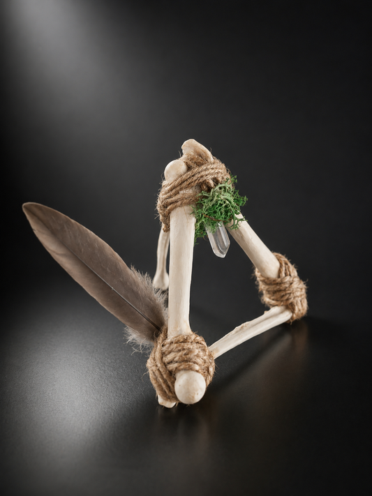 Forest Guardian Bone Talisman