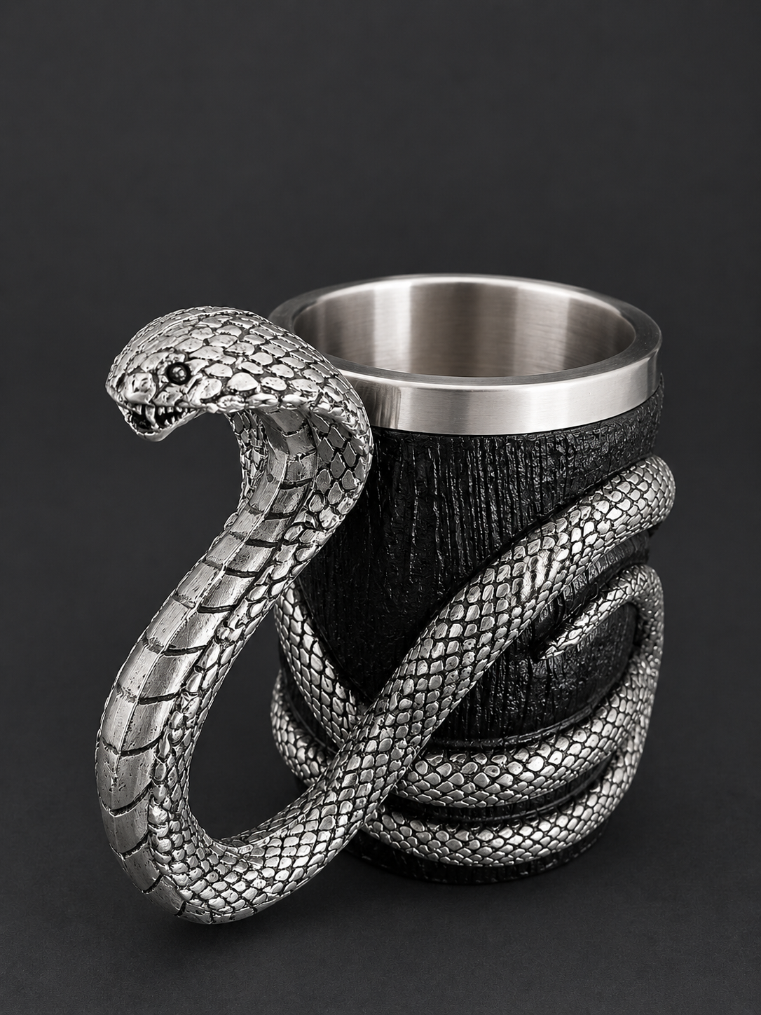 Cobra Stainless Steel 16oz Mug