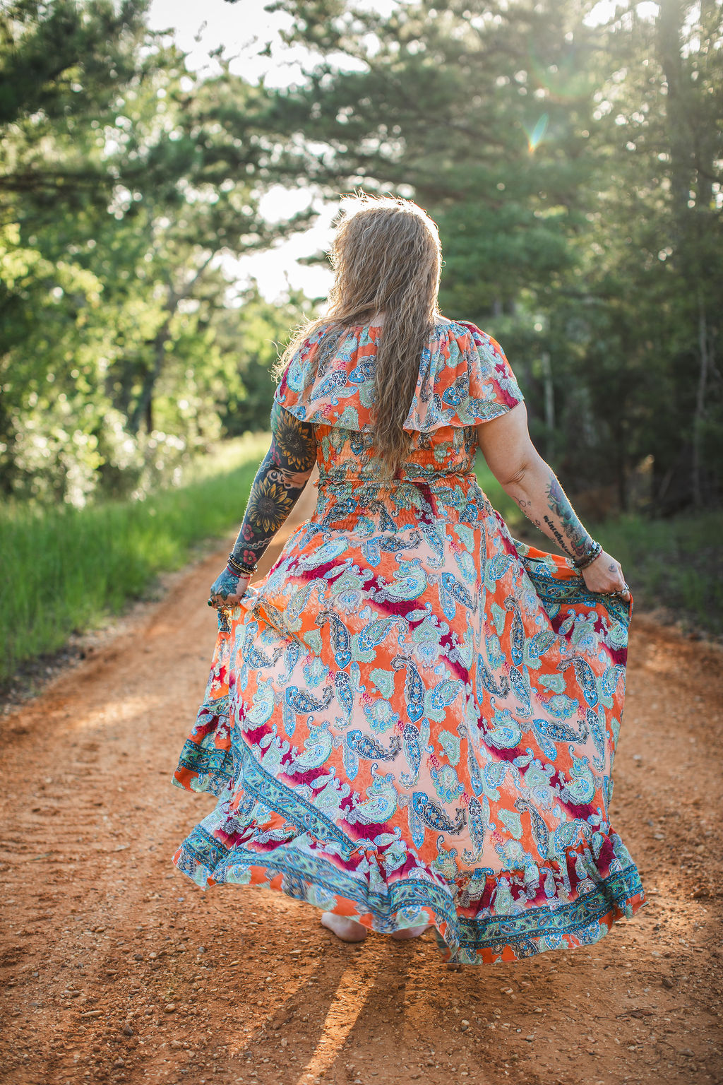 Sunfire Paisley Silk Two-Piece Set