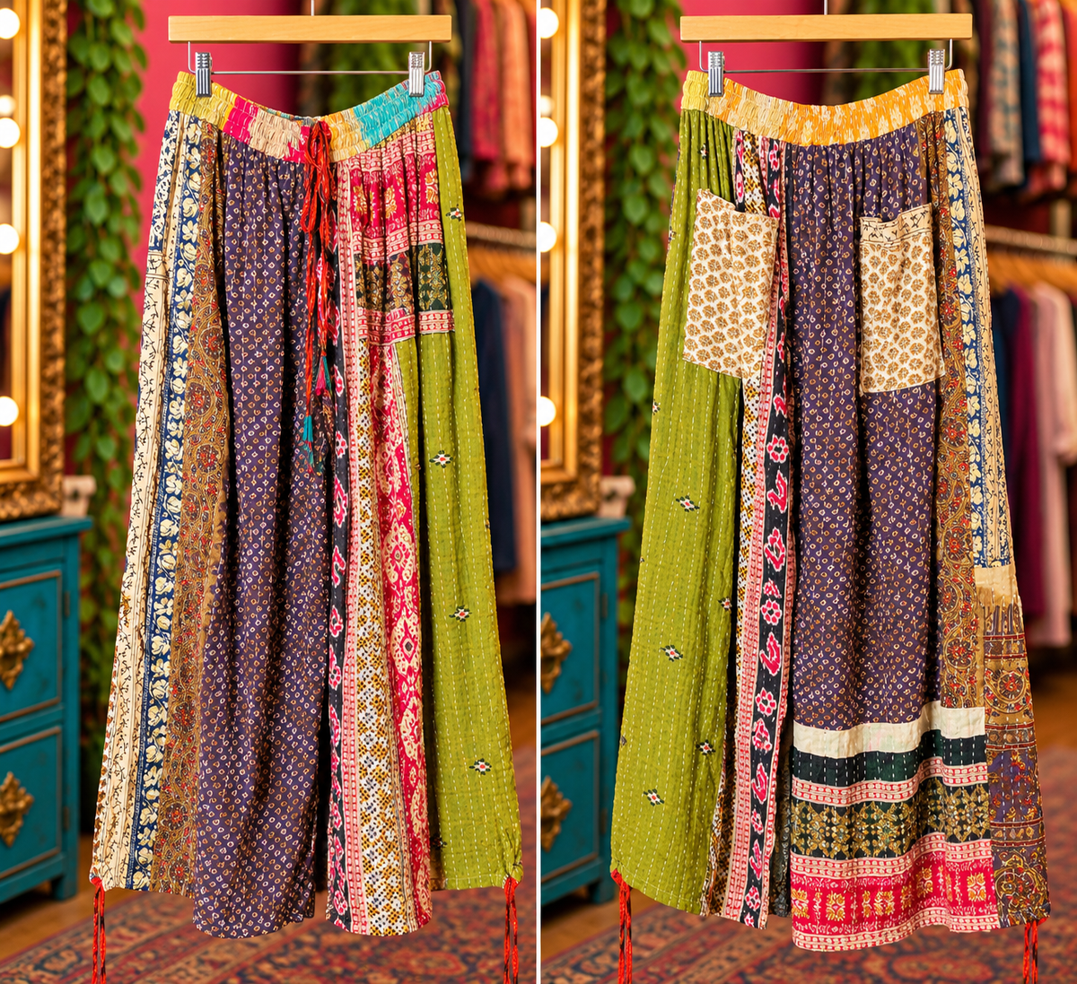 Kantha Pants (One Size)