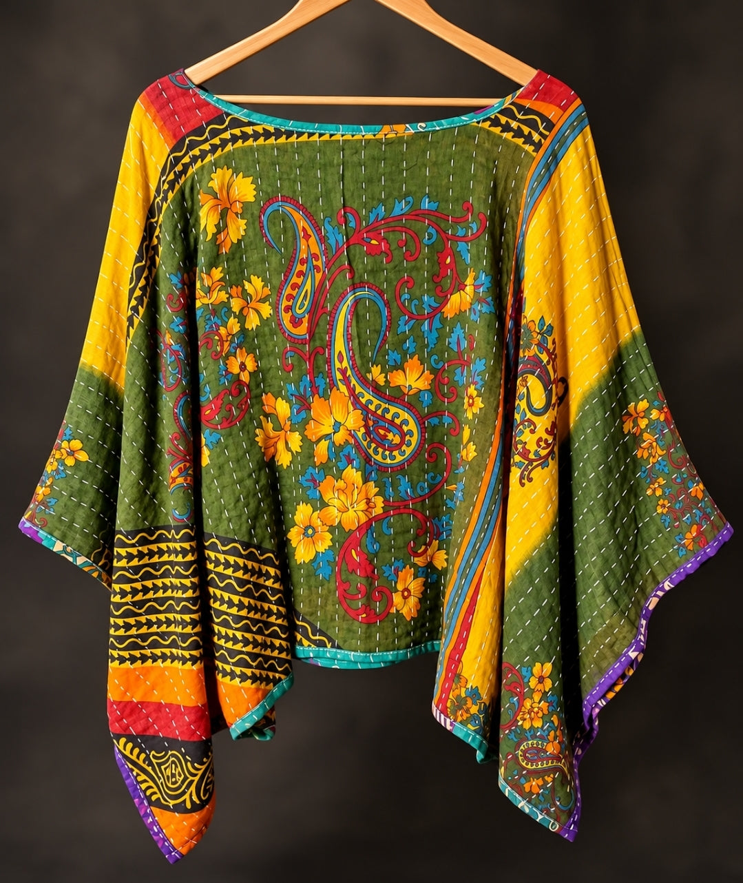 Reversible Kantha Top